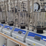 A view of the Effective Stress Systems neatly installed