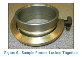 Figure 6 Sample Former Locked Together